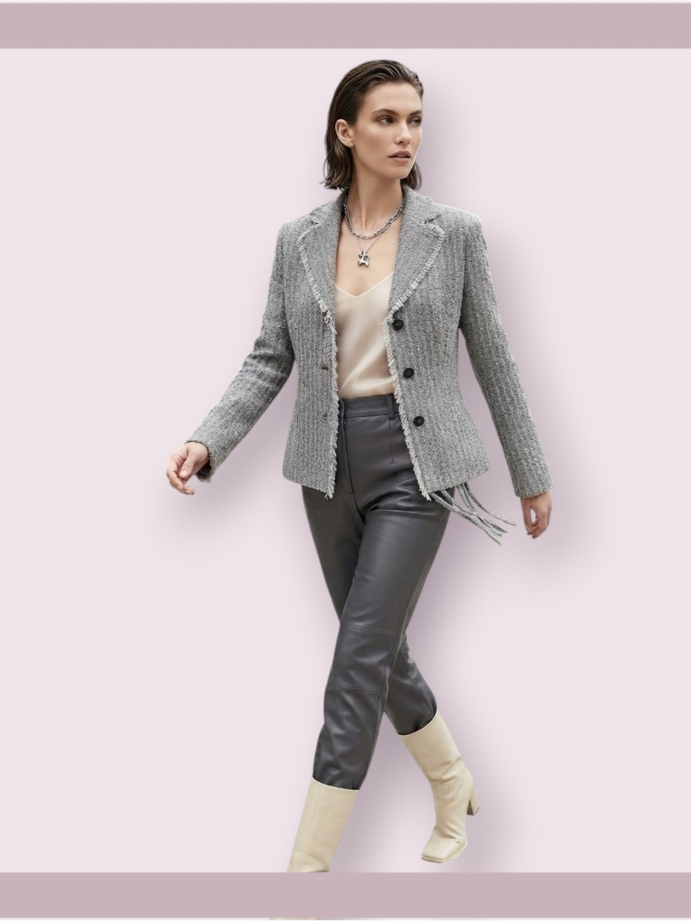 Daniel Gray Fringe Blazer